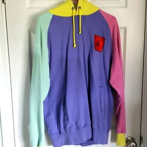 Classic Teddy Fresh Color Block Hoodie
